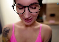 Feel the heat of a maid's steamy facial with a wild twist