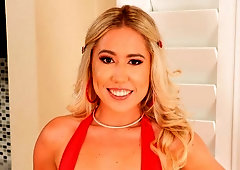 Excited blonde with round ass Paisley Bennett fucked like never before