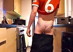 Adorable and super tight Tracksuitboy gets steamy in the shower