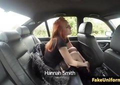Pulled ginger student cumswallows cop pov