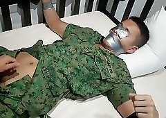 Singapore NS Boy Tied Up & Milked