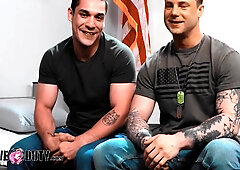 Tatted Hunks Raw Flip Fucks - Andrew Miller Tyler James