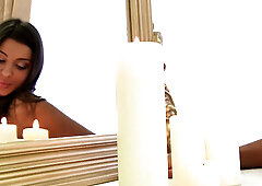 Melena A Fingers Her Beaver & Wants More, More, More!