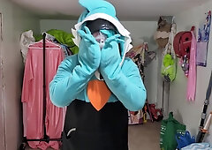 Plush Gardevoir Hoodie And Pvc Layers, Breathplay, And Poke Ball Gag