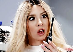 Small Buttslut Kenzie Reeves is classified as a Raving Nymphomaniac who needs to take her medication every and each day! Can u guess what her medicati