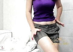 Glamorous experienced mother I'd like to fuck dances in hot short shorts to make u jerk off and cum / Angela-mother I'd like to fuck