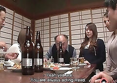 Cock hungry neighborhood babe Kiyoha Himekawa and her two slutty housewife friends Reika Sawamura