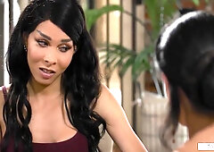 Penney Play And Valeria Atreides - Can I Thank You With My Hard Tgirl Dick?