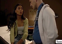 My Ts Patient Lets Me Fuck Her After Two Hours With Derek Kage And Chanel Chance