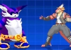 Massive, fur covered, game