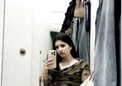 Lustful Teen With Constricted Vagina Masturbate At The Mall