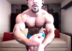 Massive cocks, straight bodybuilder, a big cock man