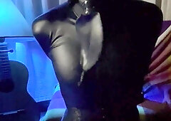 Self Restrain Bondage and sigh have fun