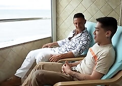 Romantic-gay, gay-vacation, gay-kissing