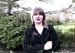 Giselle flashes Rodney her hawt undressed body and unshaved vagina. Why? Coz it's national twat awareness week. Rodney mentions this chab dischar