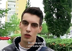 Czech Hunter 473 - Gay for pay amateur skinny dude