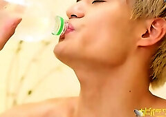 Hot Japanese boys threesome