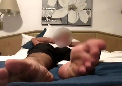 MIND IF I REST THESE SOLES ON YOUR FACE? - BACK TO YOUR NORMAL PROGRAMMING - MANLYFOOT