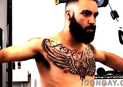 Homo, twink big, big muscle bear