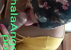 Hard Suck Feeling With Smoking Lady පකෙන් දුම් යන්න උරනවා ආසයි With Sri Lankan