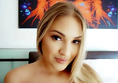 Gizelle Blanco has seductive long legs and a fiery sex spirit - Rammed