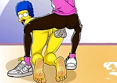 Lewd Cuckold Wife COMPILATION. Toon, Simpson Parody, Animation