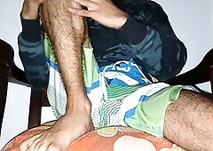 Hands-free orgasm and an epic cumshot for horny guy Mawaquelium