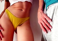 Bikini try-on turns into some steamy fun with Eva Myst