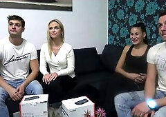 ???? Wife Exchange like at no time previous to! Michal enjoys a hawt golden-haired model Kristýna ????, during the time that Pepa can’t resist hot 