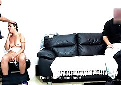 Stepdad gets down with his son's girlfriend right in front of him