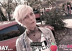 LUSTFUL aged Vicky Hundt gets screwed by a sleazy stud in a PUBLIC park! (ENGLISH) (FULL SCENE) Dates66.com