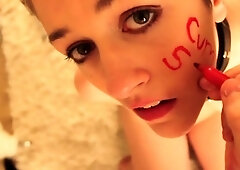 hmdt - cute submissive girl gets hard punishment in mouth