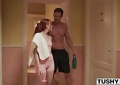 TUSHY Cheating Redhead Megan Longoria Can’t Resist A Good Anal Fuck