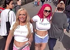 Jessica Morgan Roxi Keogh wear nappies in public! | (May 2022)
