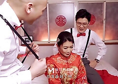 ModelMedia Asia-Excited Wedding Scene-Liang Yun Fei-MD-0232-Most Good Original Asia Porn Movie