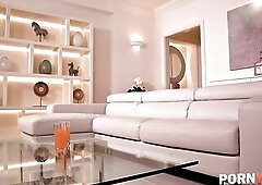 Breasty honeys Gal Wicky & Valentina Nappi in a wild cunt screwing 3some