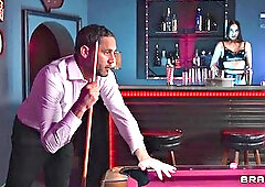 Damon Dice Pounds Desiree Dulces Big Tits in Billiards