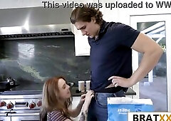 Baking Session Turns Hardcore with a Redhead in the Kitchen