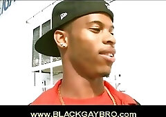 Depraved Interracial Couple Enjoy BJ In Public