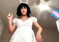 Natalie Napoli transformed by a Valentine's angel