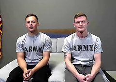 ActiveDuty - Humungous Wood Army Folks Bang in the Barracks