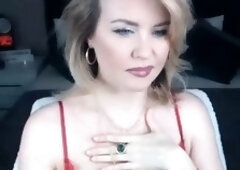 Pulled amateur babe shows her big boobs