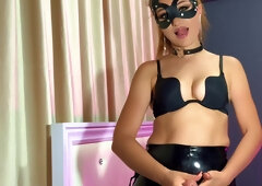 Mistress Spanked The Guy And Fucked Him In The Ass With A Big Thick Strapon