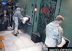 Army guys banging in their free time
