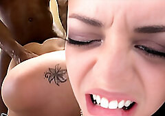 BANGBROS - French MILF Liza Del Sierra Rides Jack Napier's Big Black Penis