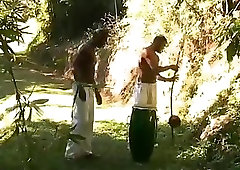 Latino hunks ass banging