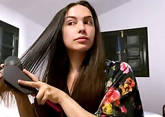 Hottest brunette solo webcam masturbation 2