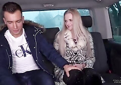 Missing the educate gave her the opportunity to bang a total stranger in the van out of anyone knowing about!