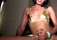 Big ass big dick Asian ladyboy hardcore