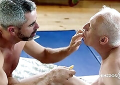 Jerry's special private time with mature lover filled with romance and pleasure